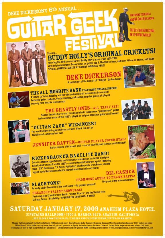 Deke's Guitar Geek Festival 2009